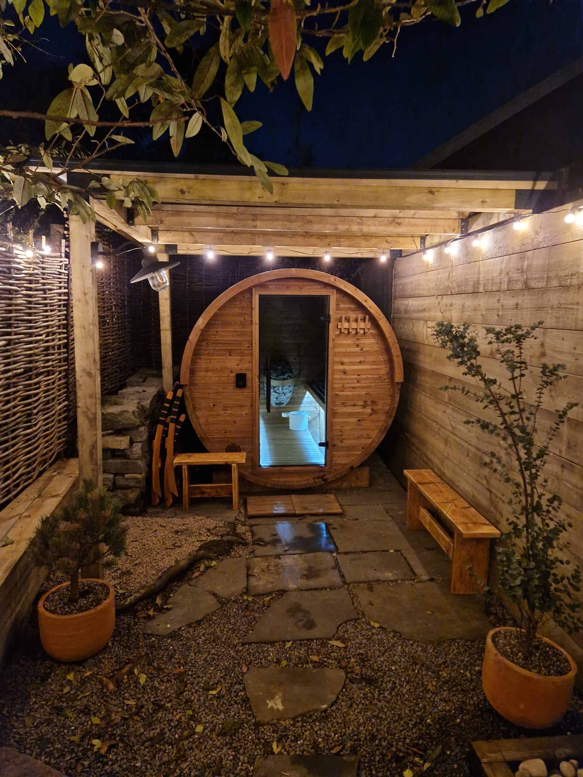 The sun coming up over a hill